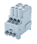 Main branch terminal, 1-pole,100A, in. 2x25mm², out.6x10mm²
