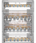Distribuitor 4 poli 100A, per pol: 2x25 mm² /5x6 mm²