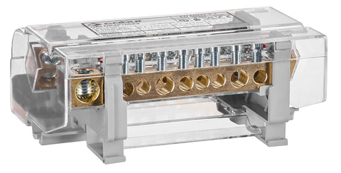 Distribuitor 4 poli 160A, per pol:1x50 mm²/2x35 mm²+6x16 mm²