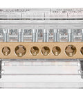 Distribuitor 4 poli 160A, per pol:1x50 mm²/2x35 mm²+6x16 mm²