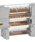 Distribuitor 4 poli 160A, per pol:1x50 mm²/2x35 mm²+6x16 mm²