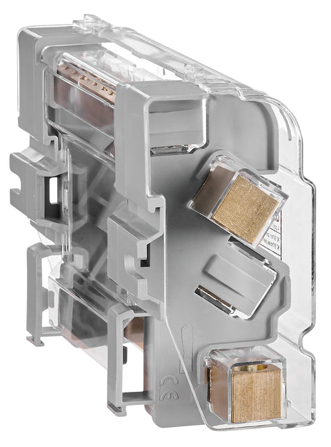 Distribuitor 4 poli 160A, per pol:1x50 mm²/2x35 mm²+6x16 mm²
