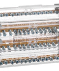 Distribuitor 4 poli 125 A, per pol: 2x35 mm² / 2x25+11x6mm²