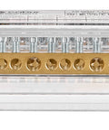 Distribuitor 4 poli 160A, per pol:1x50 mm²/4x35 mm²+9x16 mm²