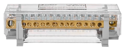 Distribuitor 4 poli 160A, per pol:1x50 mm²/4x35 mm²+9x16 mm²