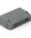 Cutie cu gel pentru cleme Wago, IPx8, mărime 2, gri
