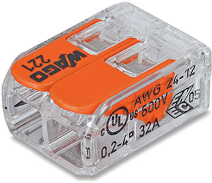 Conector doză Wago 2x 0.2-4mm²
