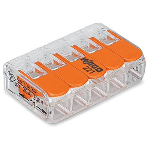 Clemă pentru doze 5 x 0,2-4 mm²