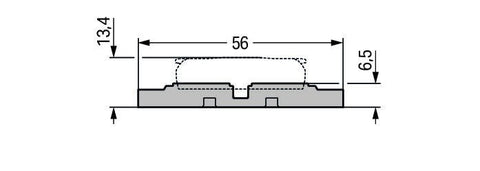 Mounting carrier, 5-way, screw mounting