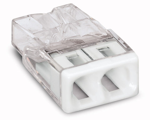 Conector doză Wago push 2x 0.5-2.5mm²