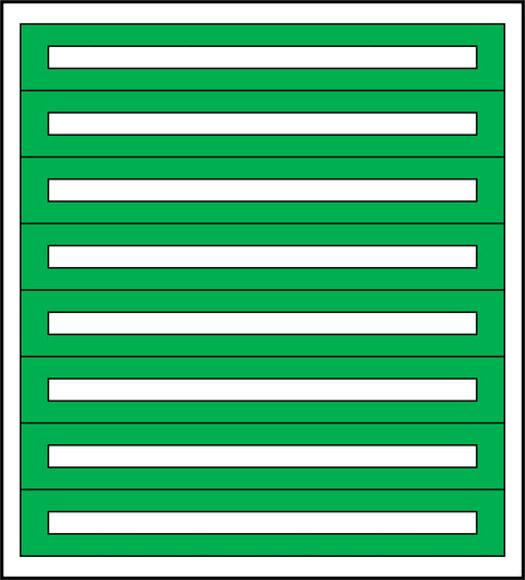 Modular chassis 4-24K, 8-rows, complete