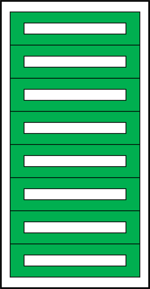 Modular chassis 2-24K flat, 8-rows, depth 100 mm