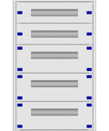 Distribution board insert KVN 60mm, 2-18K, 5-rows