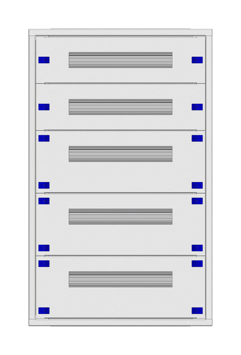 Distribution board insert KVN 60mm, 2-18K, 5-rows