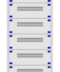 Distribution board insert KVN 60mm, 2-39K, 10-rows