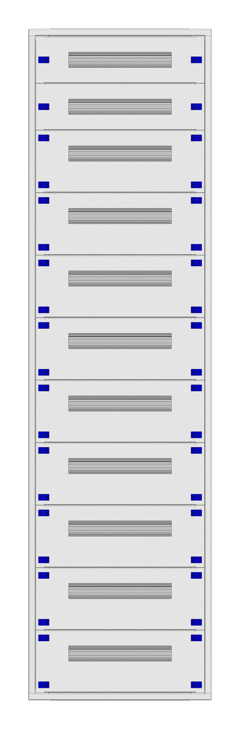 Distribution board insert KVN 60mm, 2-42K, 11-rows