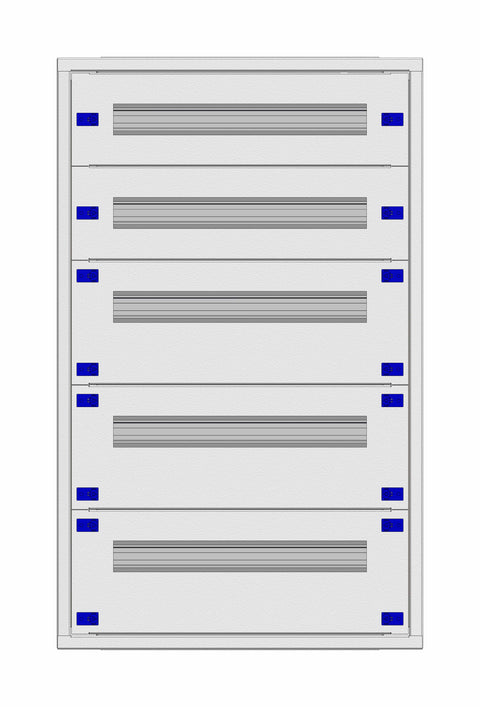 Distribution board insert KVN 40mm, 2-18K, 5-rows