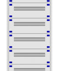 Distribution board insert KVN 40mm, 2-39K, 10-rows