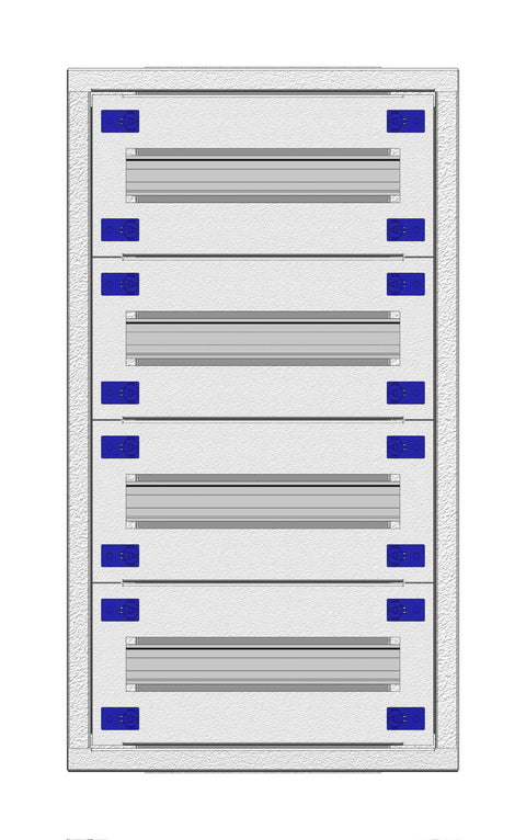 1U-12UV, 4-randuri, 52UH, H640L380A250mm