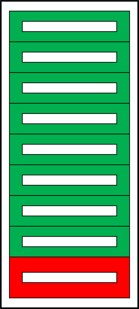 2A-28UV, 9-randuri, 189UH, H1380L590A250mm
