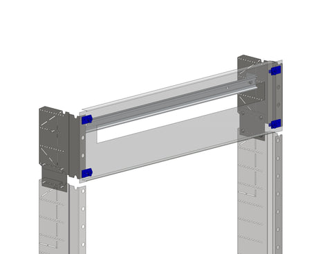 Frontplate Expansion Support structure 3 part sys. 4/150