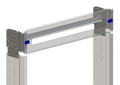 Frontplate Expansion Support structure 3 part sys. 3/150