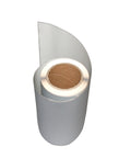 Etichete poliester 100x120mm, argintii, mate, Schrack Design