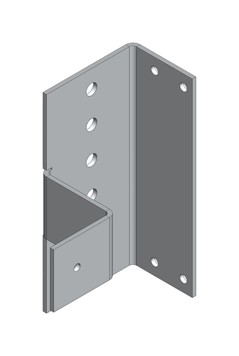 Duct angle for 40mm wiring ducts for device components