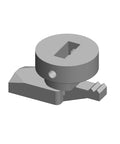Diecast latch Zamac 5 for sheet steel
