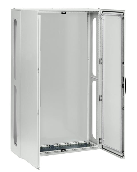 Ramă înseriabilă+uşă 4A-42, A=400mm+placă sp.+mâner rot.IP54