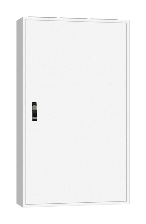 Ramă aplicată+uşă 3A-28, A=250mm+placă sp.+mâner rot. IP54