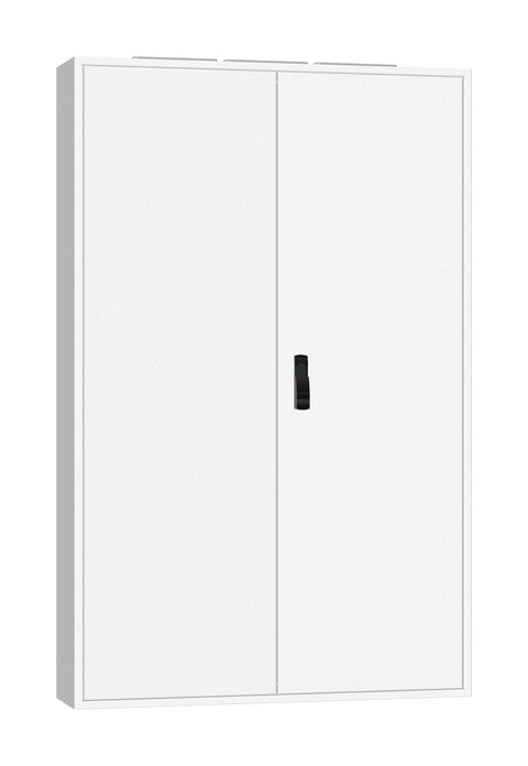 Ramă aplicată+uşă 4A-33, A=250mm+placă sp.+mâner rot. IP54