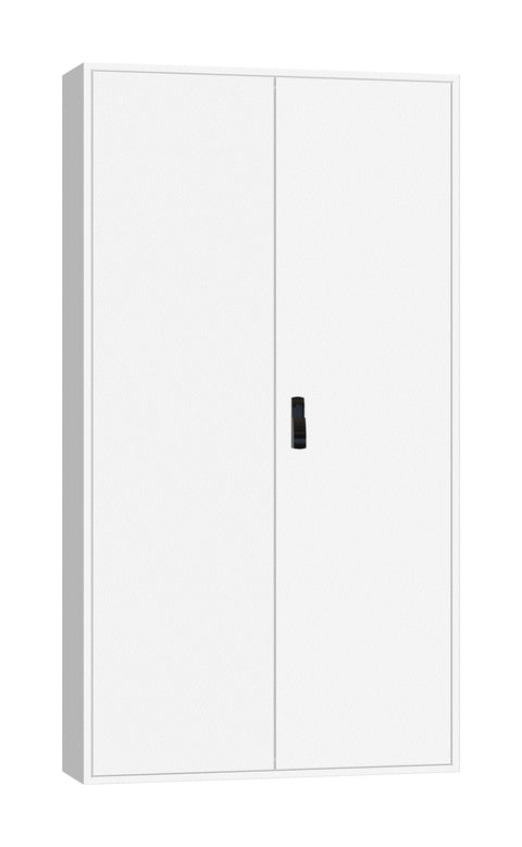 Ramă aplicată+uşă 4A-39, A=300mm+placă sp.+mâner rot. IP54