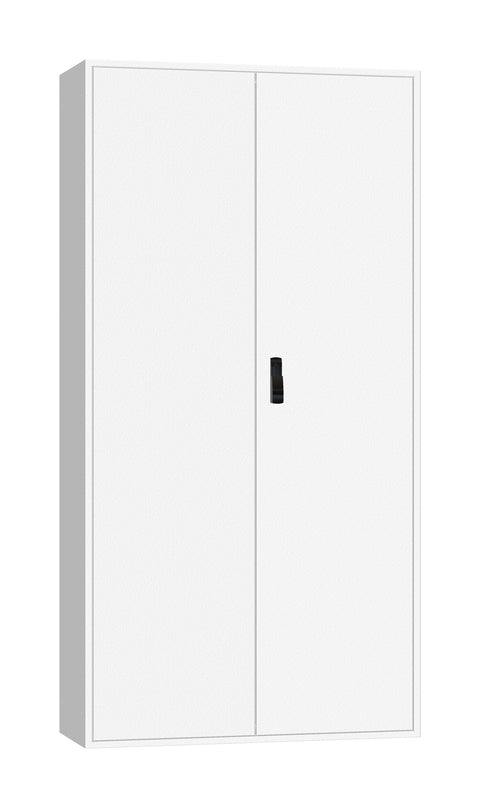 Ramă aplicată+uşă 4A-42, A=400mm+placă sp.+mâner rot. IP54