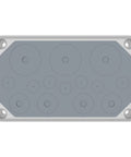 Cable entry gland plate, IP55, 7xØ3-20, 4xØ3-32, 3xØ3-50mm