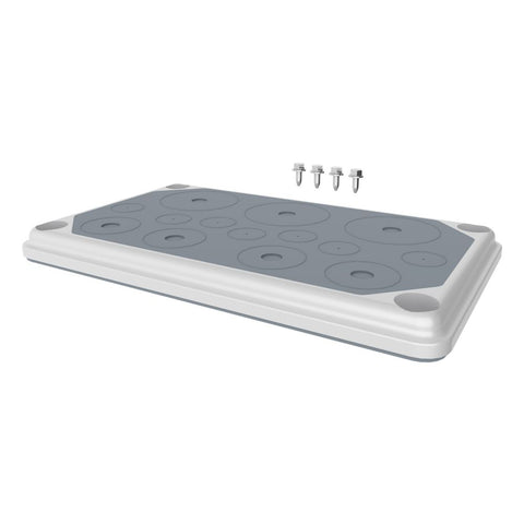 Cable entry gland plate, IP55, 7xØ3-20, 4xØ3-32, 3xØ3-50mm