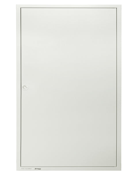 Dulap+uşă metalică, încastrat, 6x33UH
