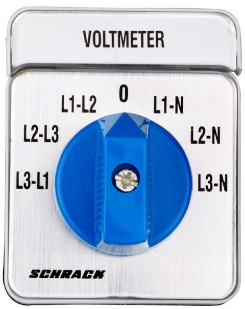 Comutator voltmetric de panou 3-poli/20 A