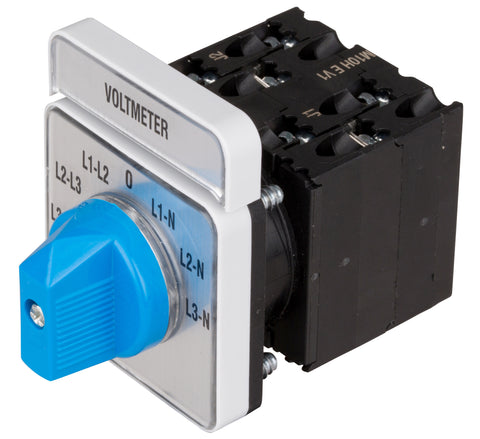 Comutator voltmetric de panou 3-poli/20 A