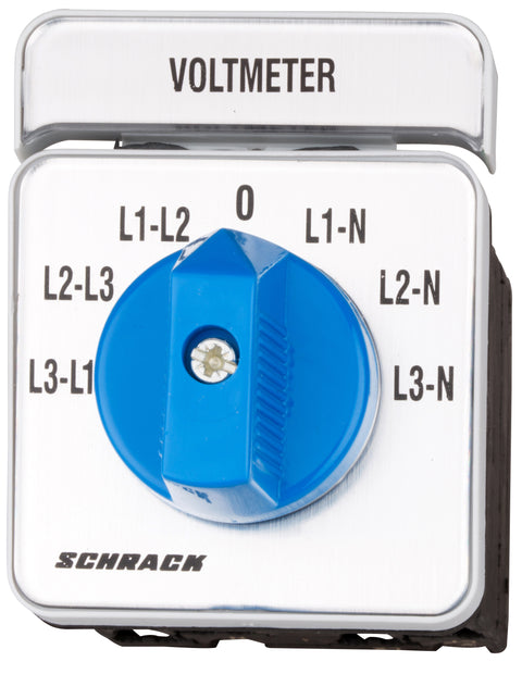 Comutator voltmetric de panou 3-poli/20 A