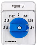 Comutator voltmetric 3P de panou