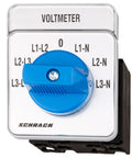 Comutator voltmetric 3P de panou