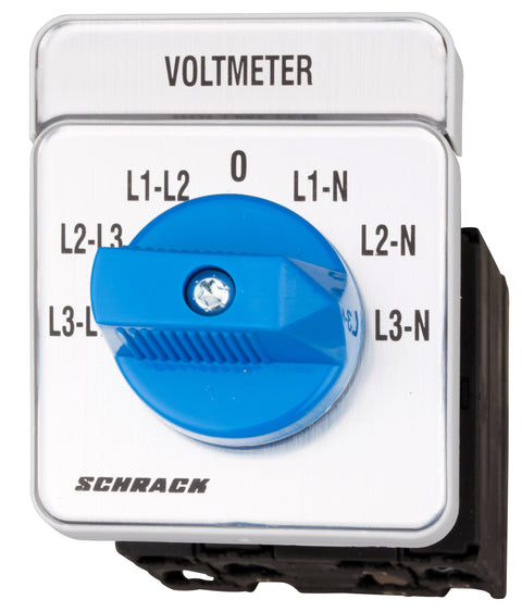 Comutator voltmetric 3P de panou