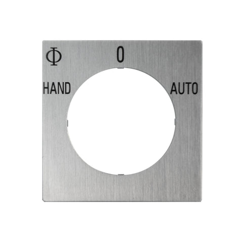 Placă frontală inscripţionată Hand-0-Auto