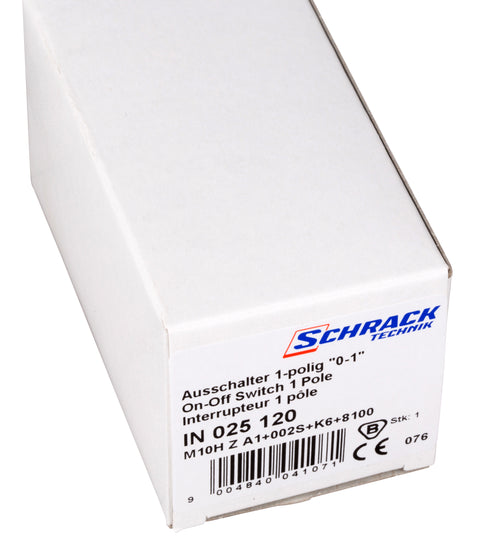 Întreruptor de panou 1p 20A