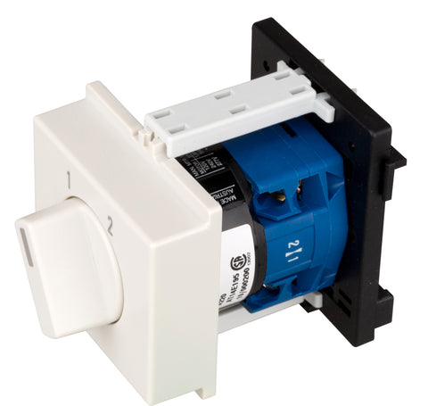 Comutator alternativ 1-2 modular 20A 1p