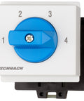 Comutator de selectie 1-2-3-4 modular 20A, 1p