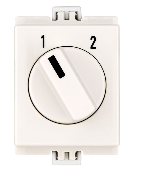 Comutator modular 1-2, 2 poli, 10A