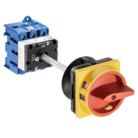 Comutator pentru oprire de urgenţă, 3 poli, 63A, 22kW