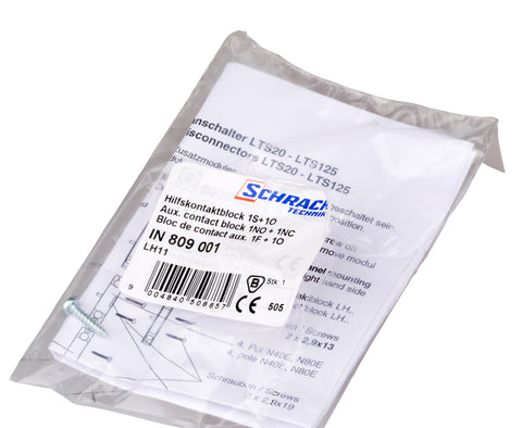 Bloc contact auxiliar 1ND+1NI